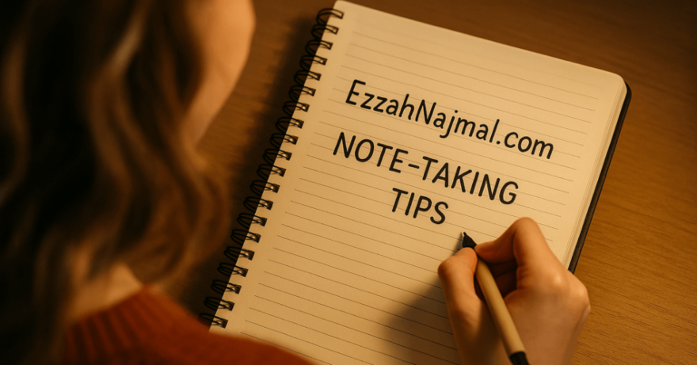 Note Taking Tips